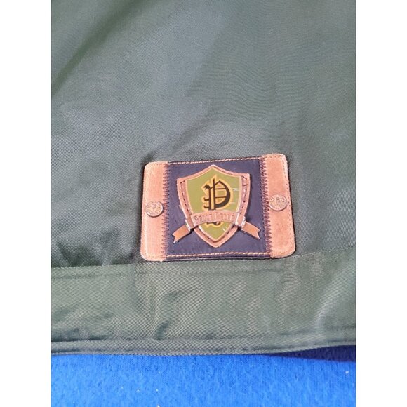 Vintage Pelle Pelle Marc Buchanan Acrylic Olive Green Men's Jacket Hoodie XXL - Picture 6 of 16